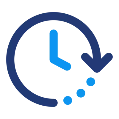 contact clock icon