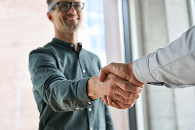 people shaking hands