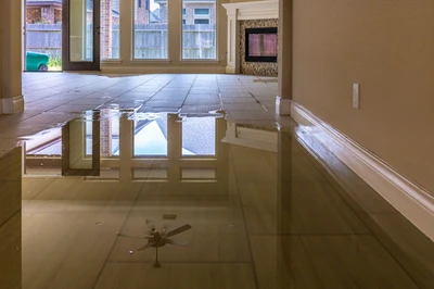 home with flooding